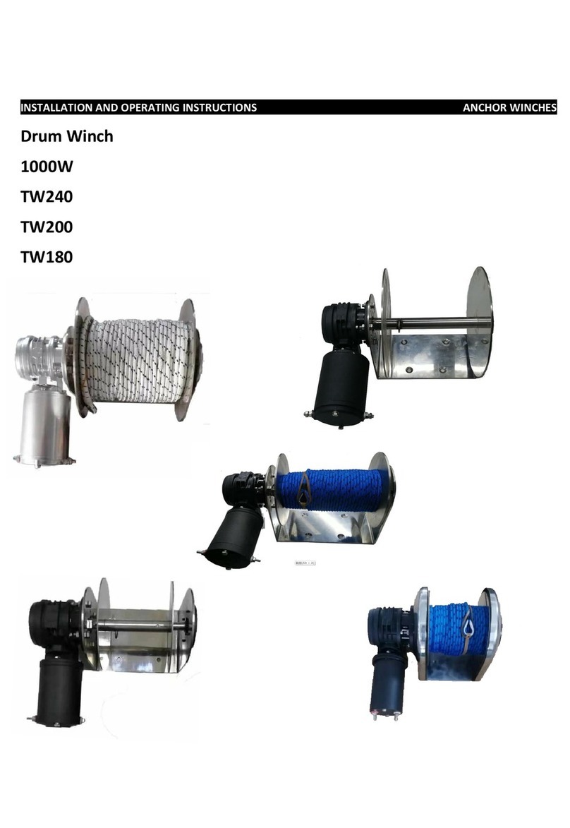 VEVOR TW180 Installation and operating instructions
