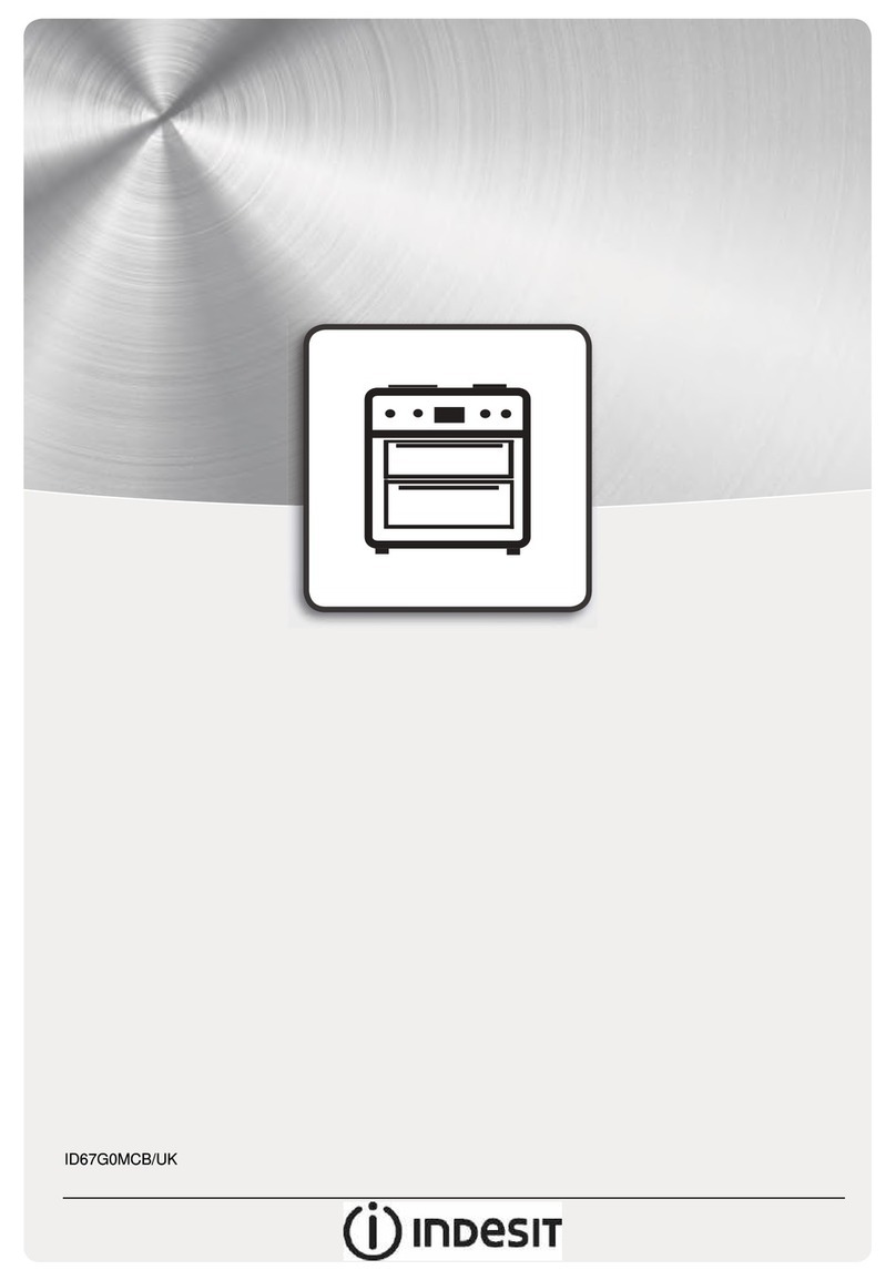 Indesit ID67G0MCB/UK quick guide