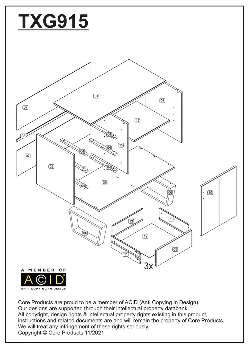 Core Products VIGO TXG915 User manual Core Products VIGO TXG915 User manual