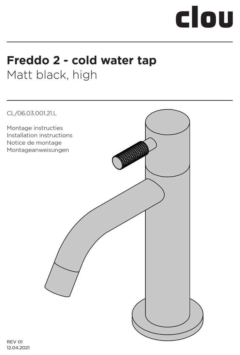 Clou Freddo 2 CL/06.03.001.21.L installation instructions