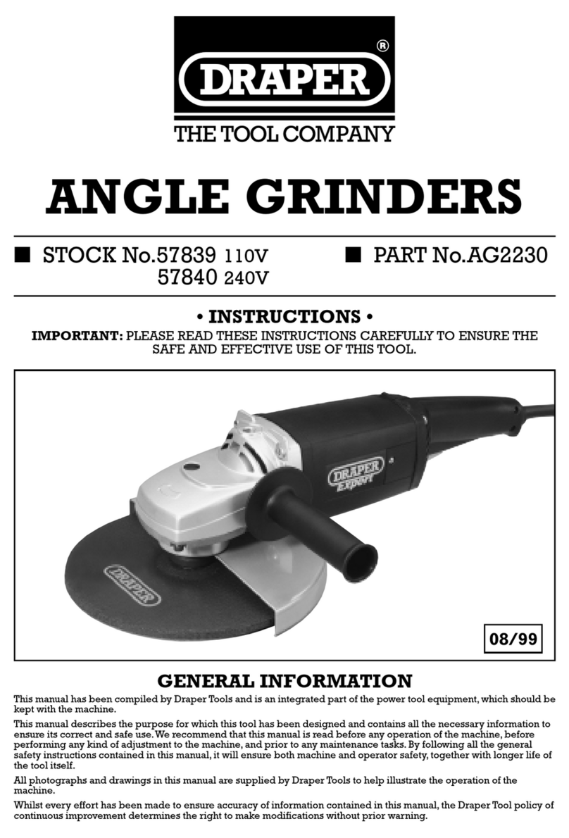 Draper AG2230 User manual Draper AG2230 User manual