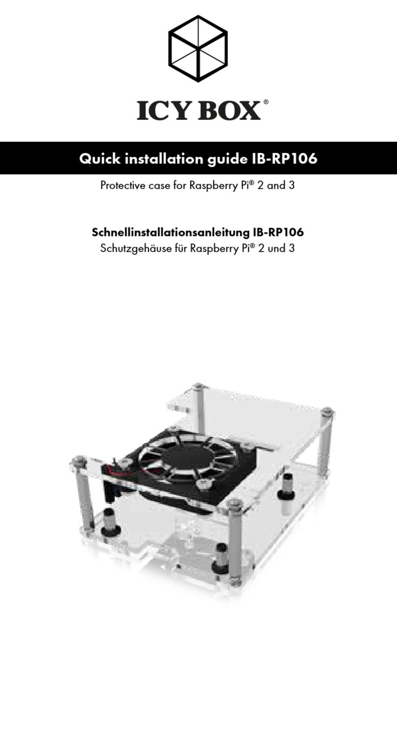 Icy Box IB-RP106 Quick installation guide
