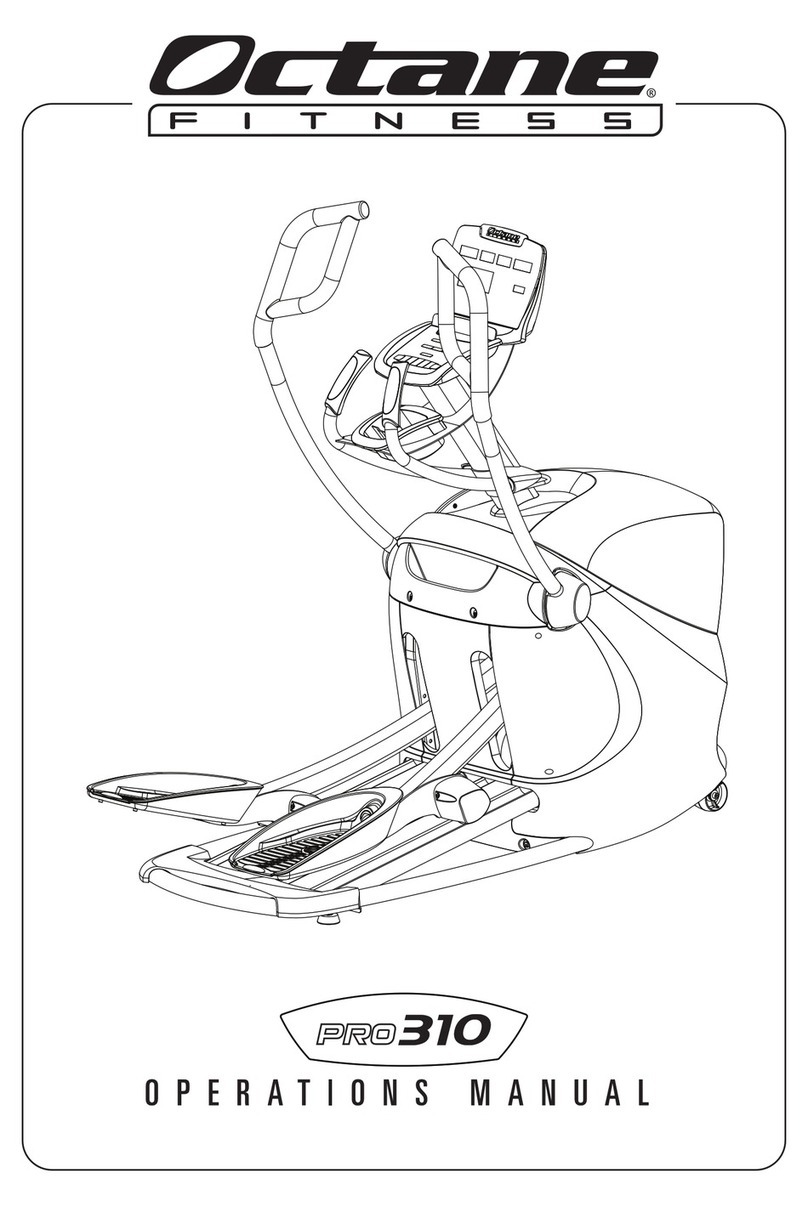 Octane Fitness PRO 310 Operation manual