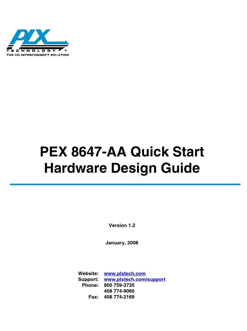 PLX Technology PEX 8647-AA quick start guide