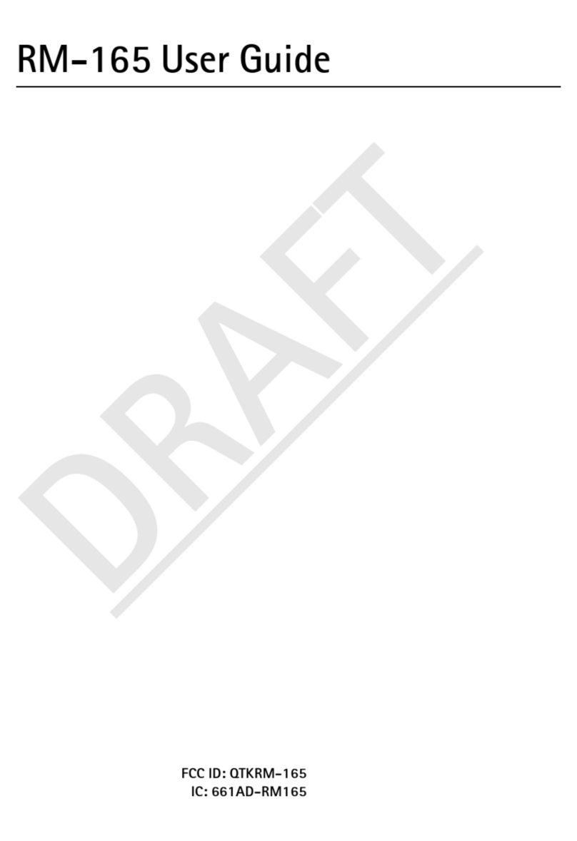 Nokia RM-165 User manual