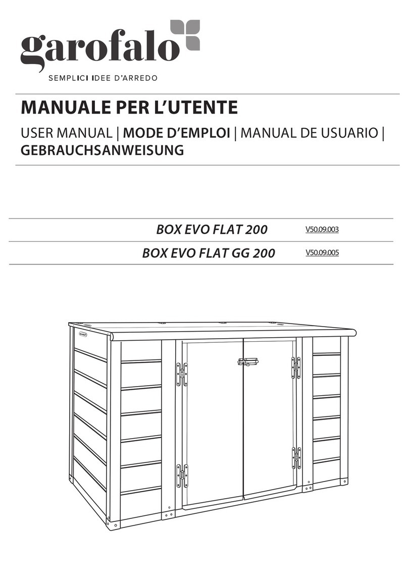 garofalo BOX EVO FLAT 200 user manual