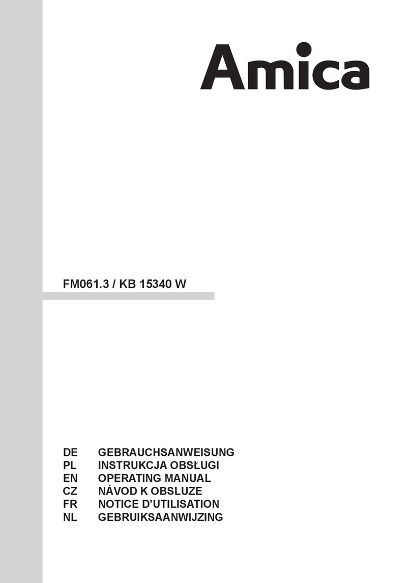 Amica FM061 3 Series User manual
