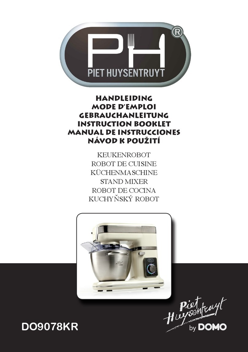 Domo Piet Huysentruyt DO9078KR User manual