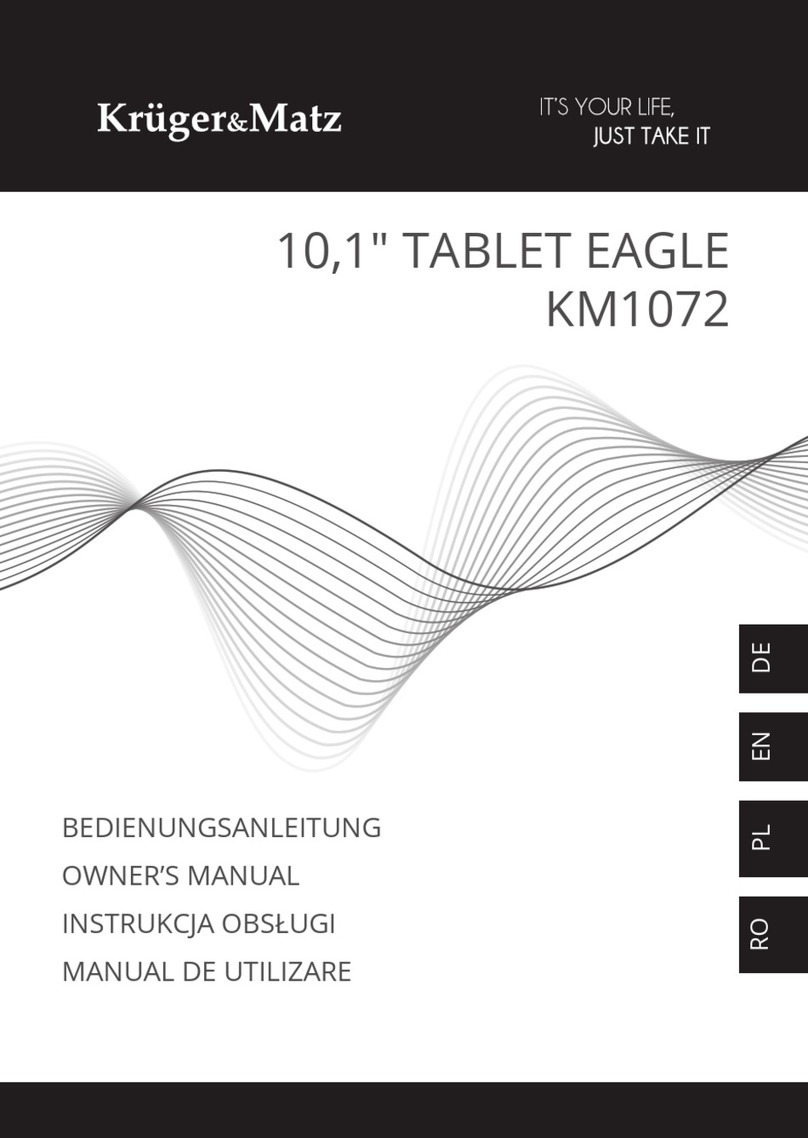 Krüger & Matz KM1072 owner's manual