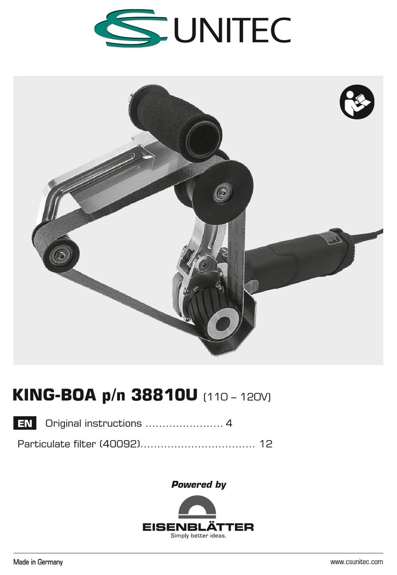 CS Unitec KING-BOA Original instructions