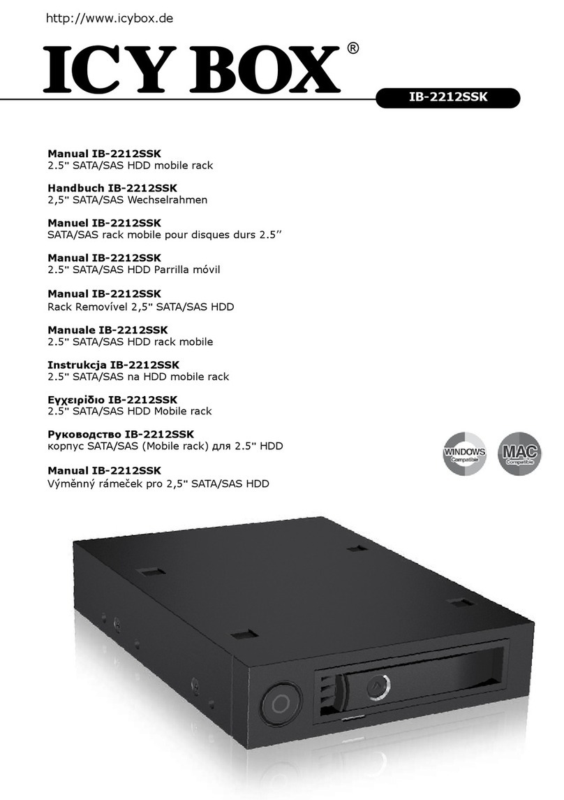 Icy Box IB-2212SSK User manual