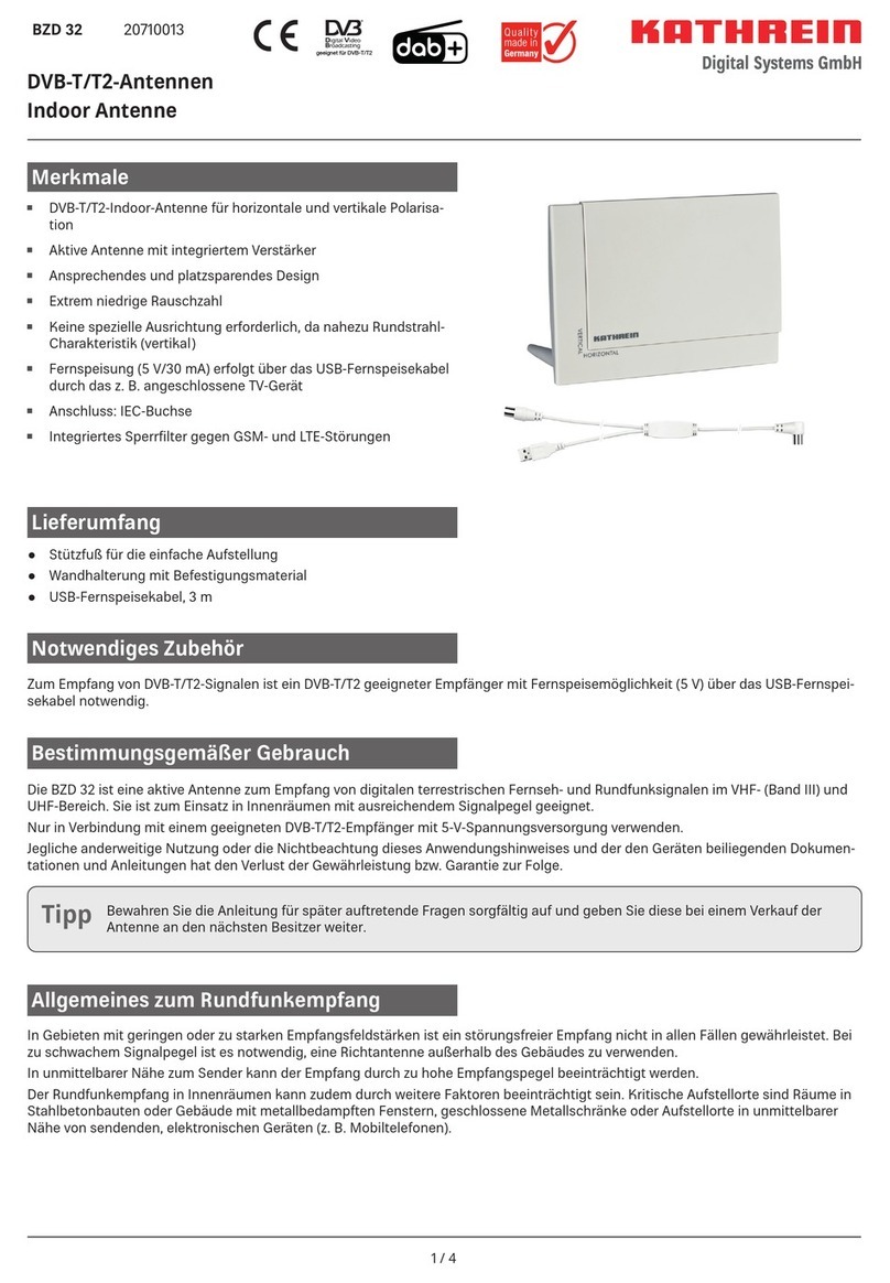 Kathrein BZD 32 manual