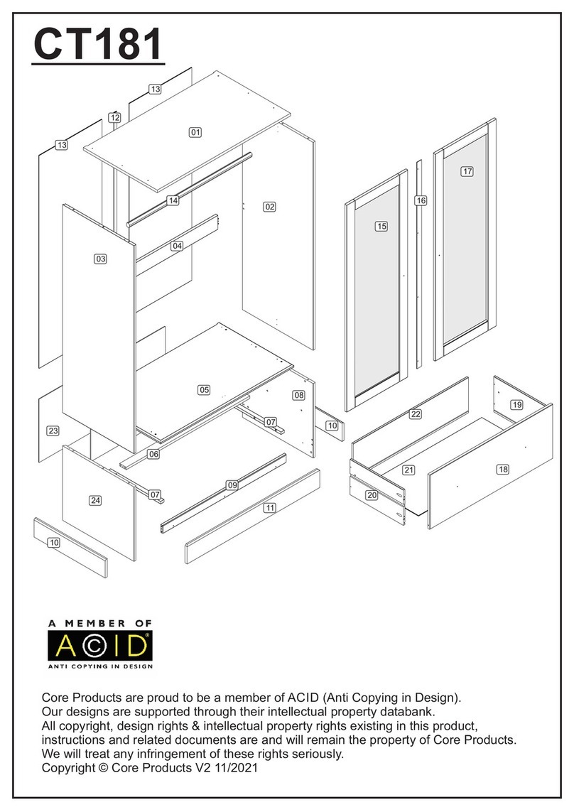 Core Products Malvern CT181 User manual Core Products Malvern CT181 User manual