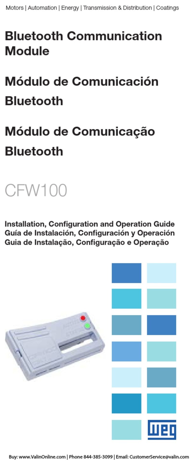 Weq CFW100 Installation, configuration and operations guide