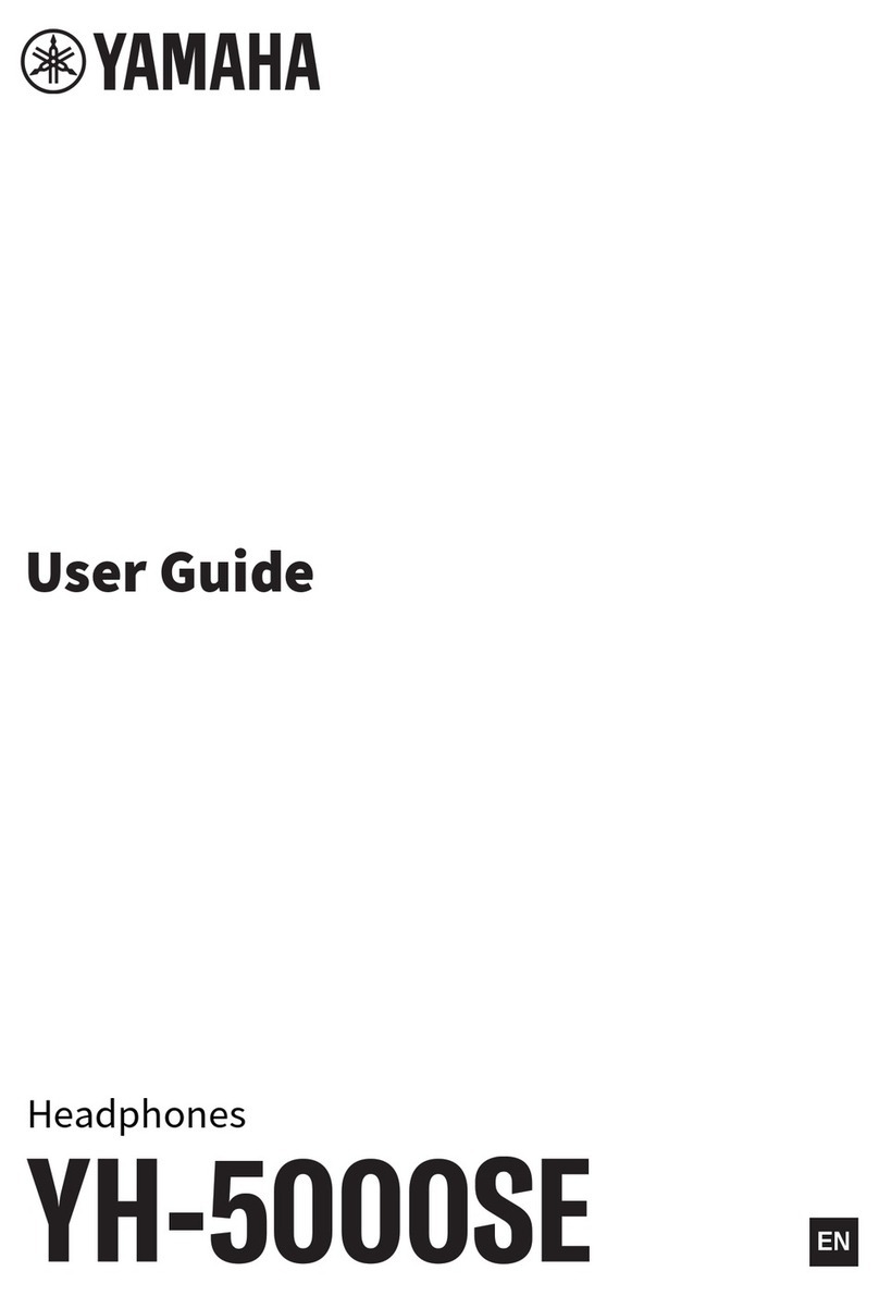 Yamaha YH-5000SE User manual