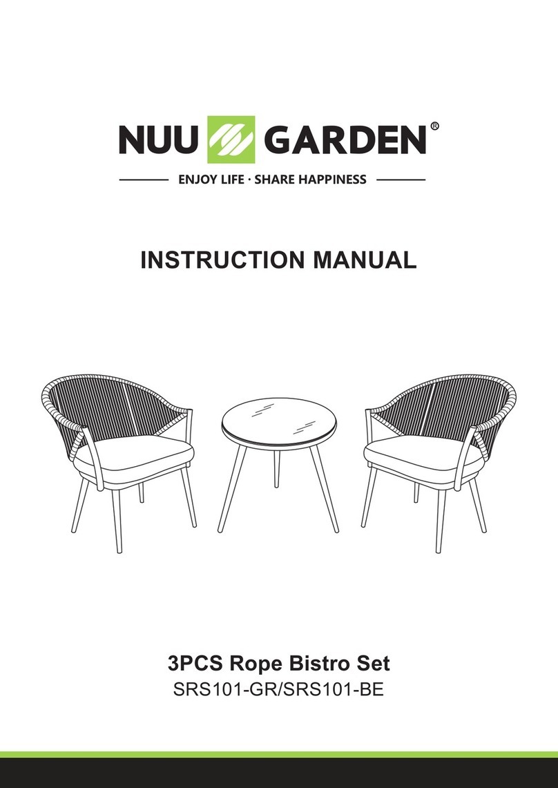 Nuu Garden SRS101-GR User manual