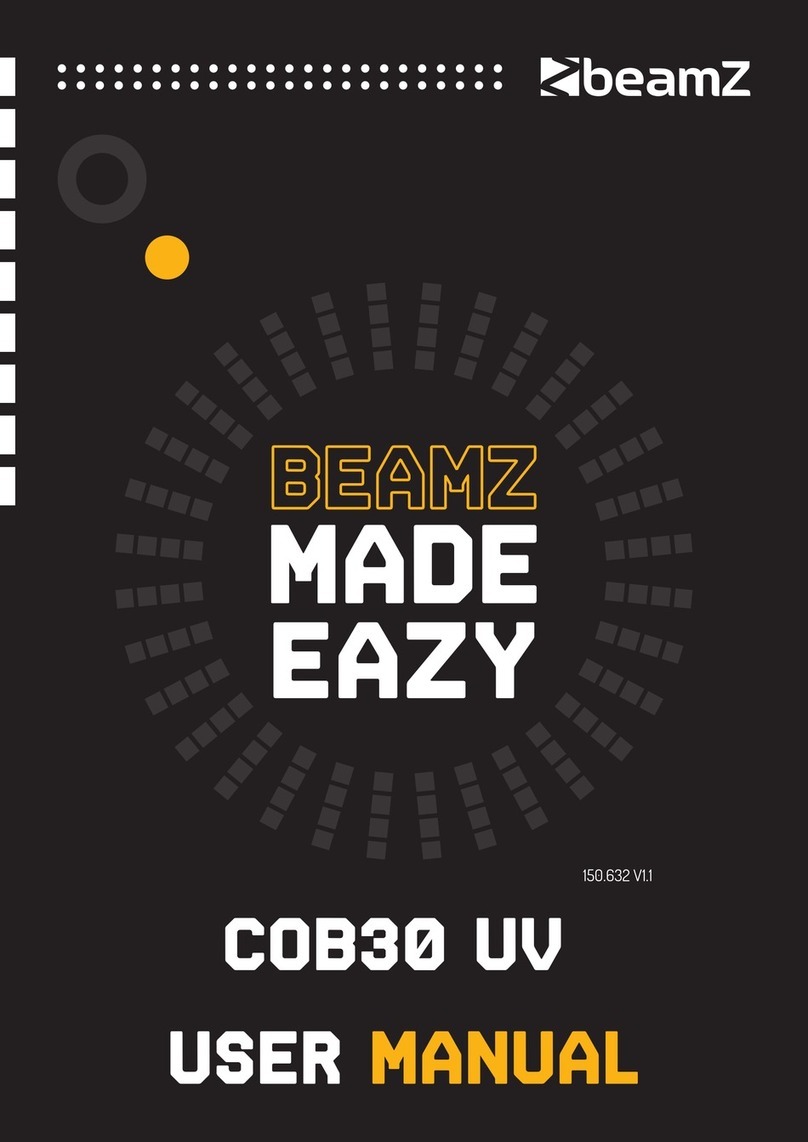 Beamz COB30 UV user manual