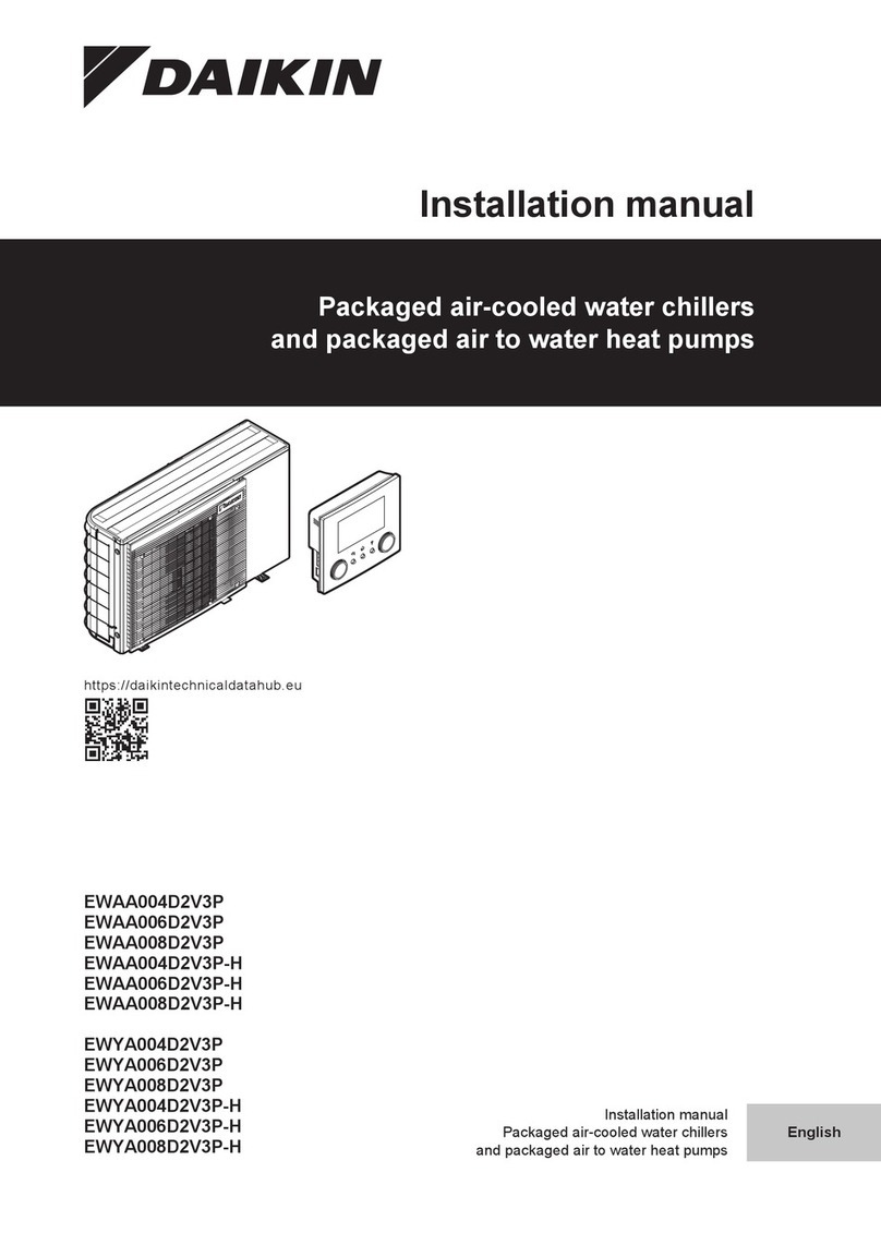 Daikin EWAA008D2V3P-H installation manual
