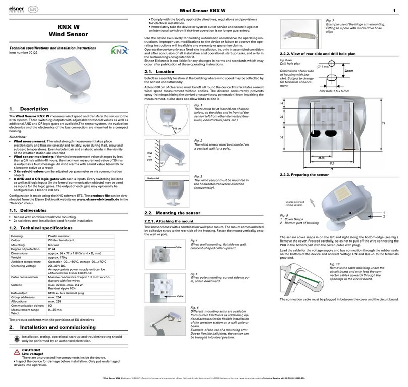 elsner elektronik KNX W Technical specifications and installation instructions