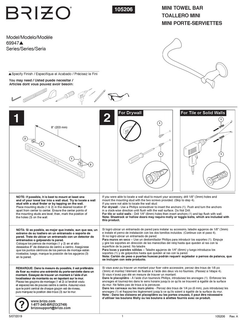 Brizo 69947-BN manual