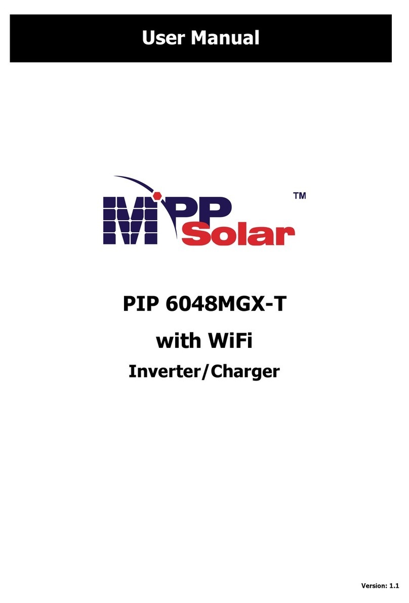 MPP Solar PIP 6048MGX-T user manual
