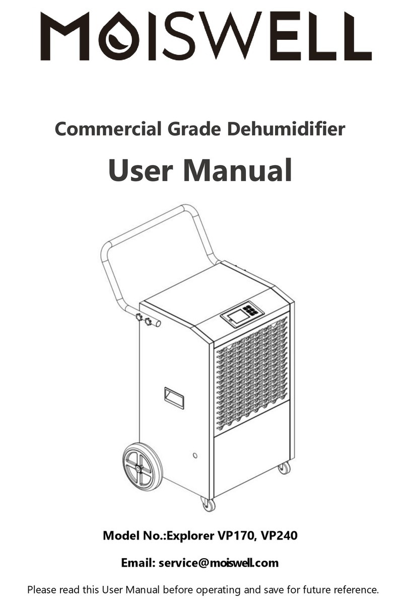MOISWELL Explorer VP170 user manual