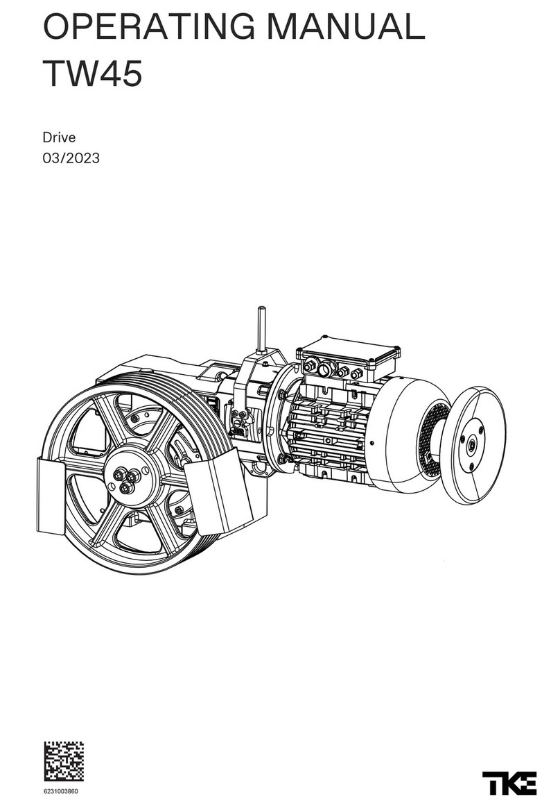 TKE TW45 operating manual