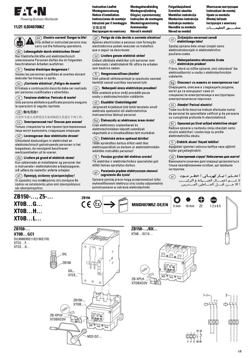 Eaton ZB150 Series Manual Eaton ZB150 Series Manual