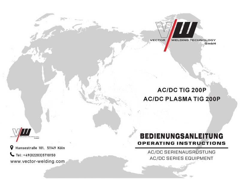 Vector Welding AC/DC TIG 200P User manual