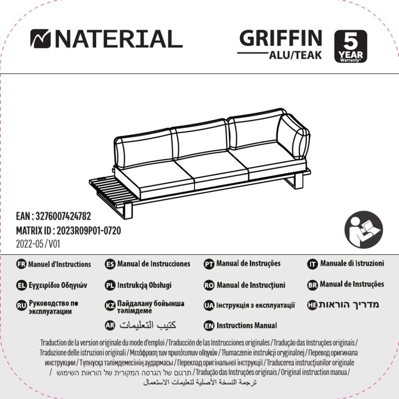 Naterial Griffin 2023R09P01-0720 instruction manual Naterial Griffin 2023R09P01-0720 instruction manual