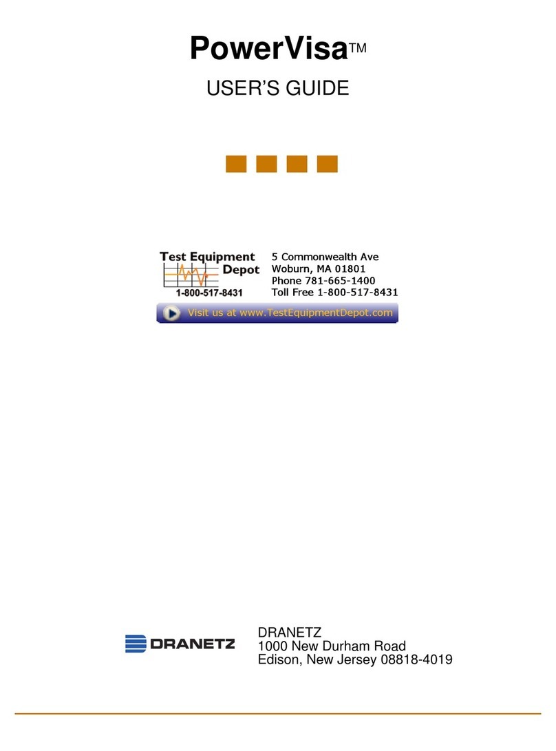 Dranetz DBPVFLEX6K User manual
