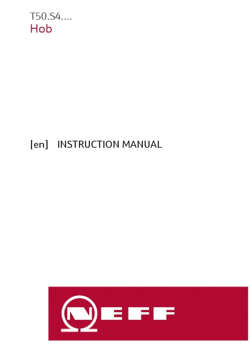 NEFF T50 S4 Series instruction manual