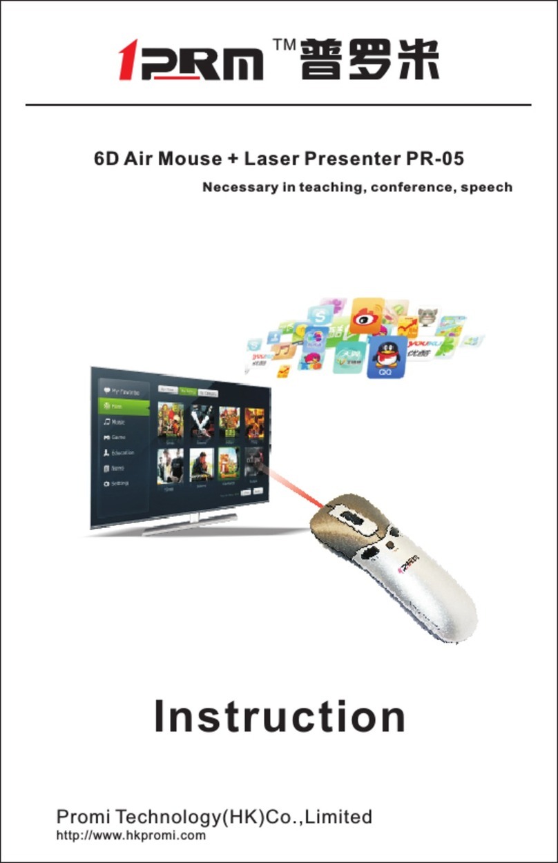 Promi Technology PRM PR-05 instructions