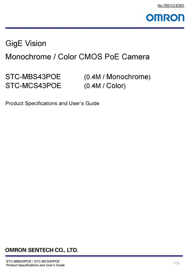 Omron STC-MBS43POE User manual