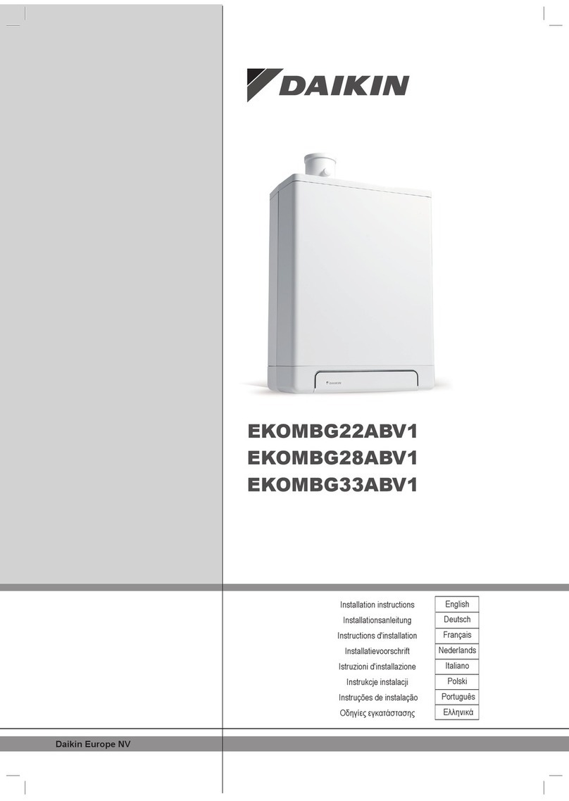 Daikin EKOMBG22ABV1 installation instructions