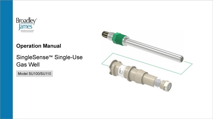 Broadley James SingleSense SU100 Operation manual