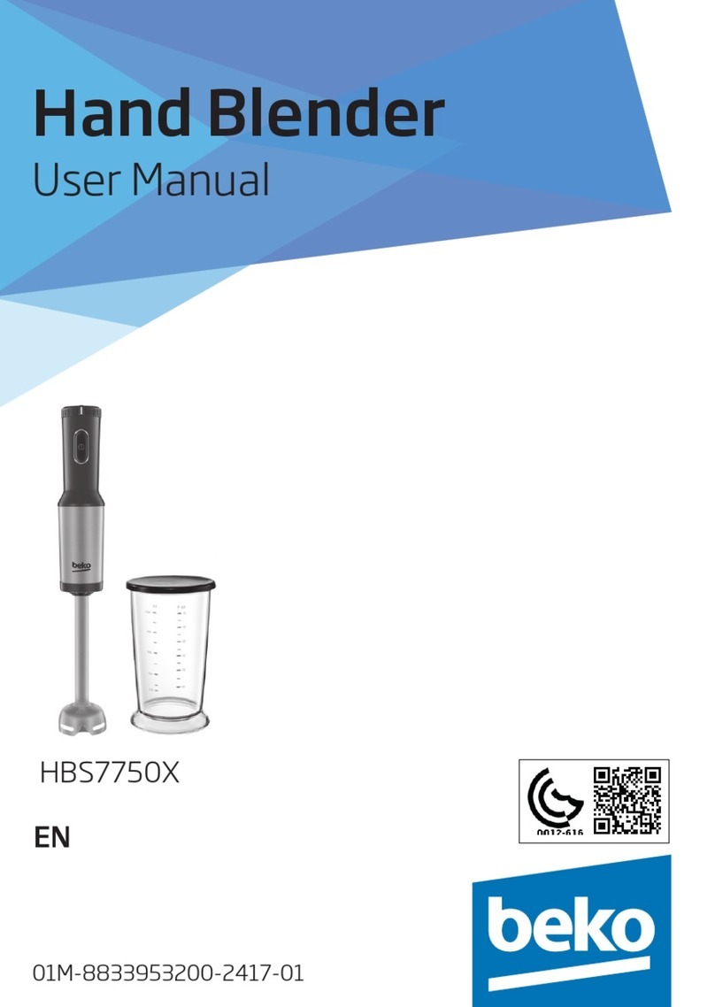 Beko 01M-8833953200-2417-01 user manual