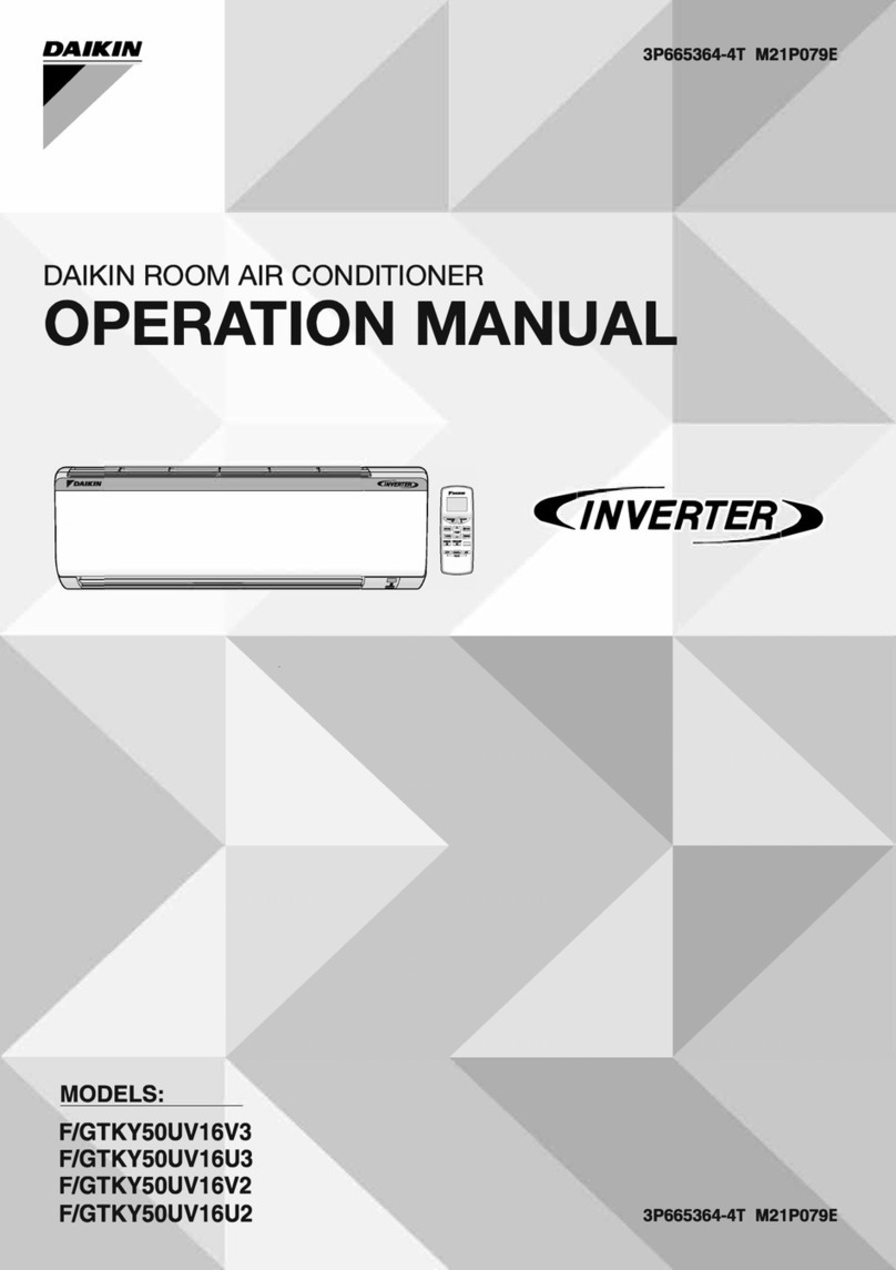 Daikin GTKY50UV16V3 User manual