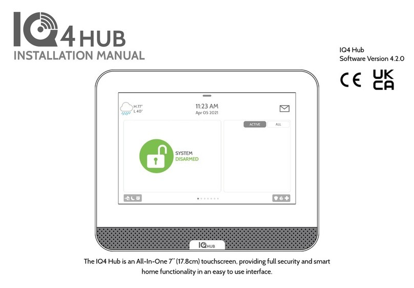 Johnson Controls IQ4 HUB User manual Johnson Controls IQ4 HUB User manual