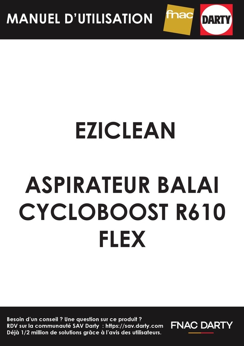 e.ziclean CYCLOBOOST R610 FLEX instructions