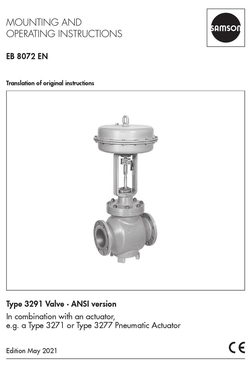 Samson 3291 Setup guide