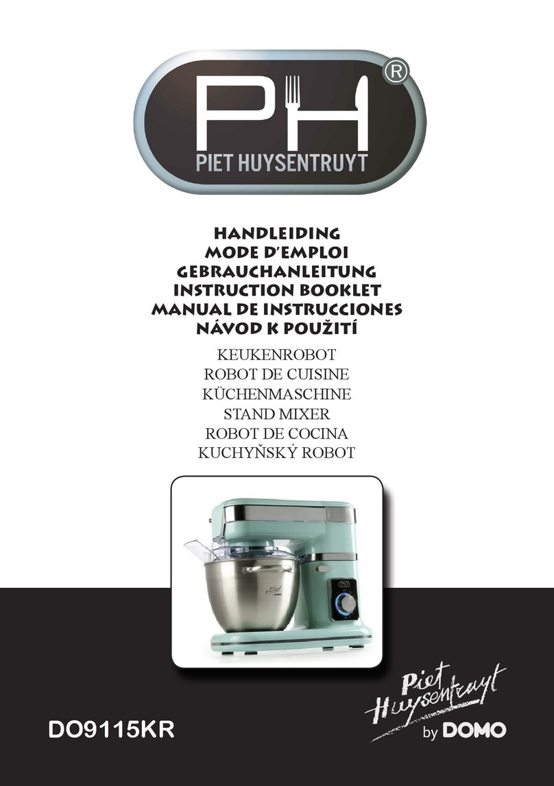 Domo PIET HUYSENTRUYT DO9115KR User manual