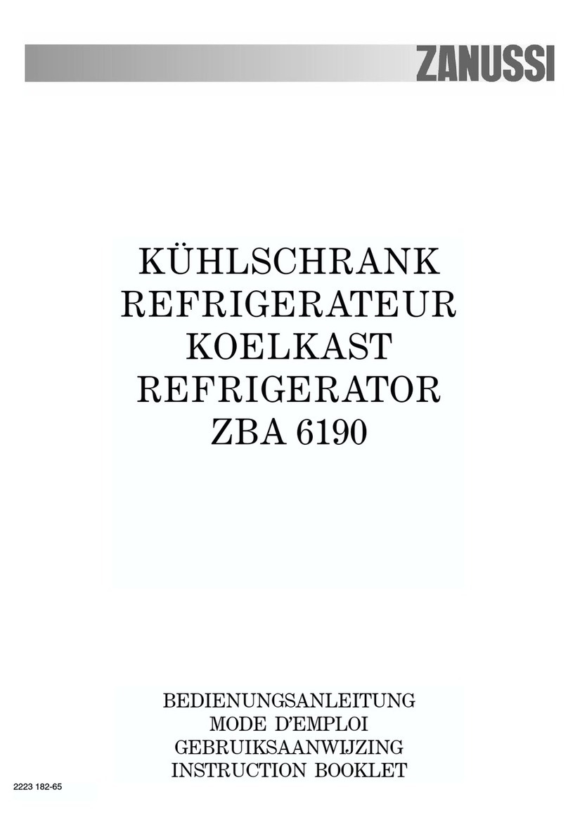 Zanussi ZBA 6190 User manual