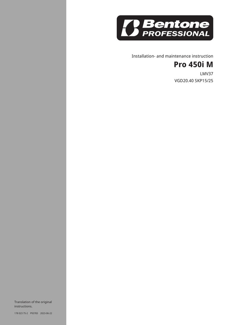 Bentone Pro 450i M Technical specifications
