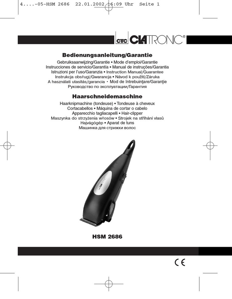 Clatronic HSM 2686 User manual