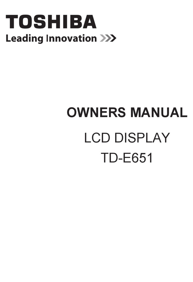 Toshiba TD-E651 User manual