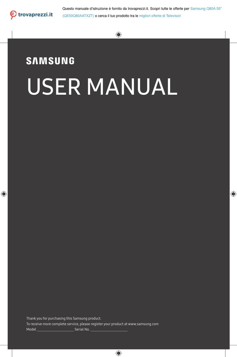 Samsung Q80A User manual