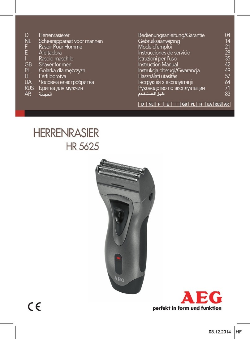 AEG HR 5625 instruction manual