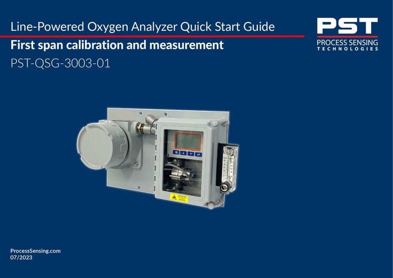 PST PST-QSG-3003-01 quick start guide