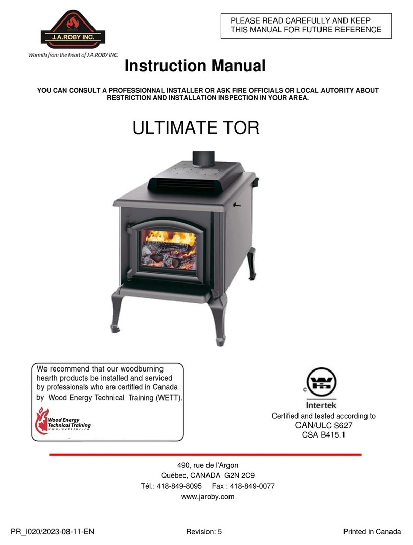 J. A. Roby ULTIMATE TOR 2015 User manual J. A. Roby ULTIMATE TOR 2015 User manual